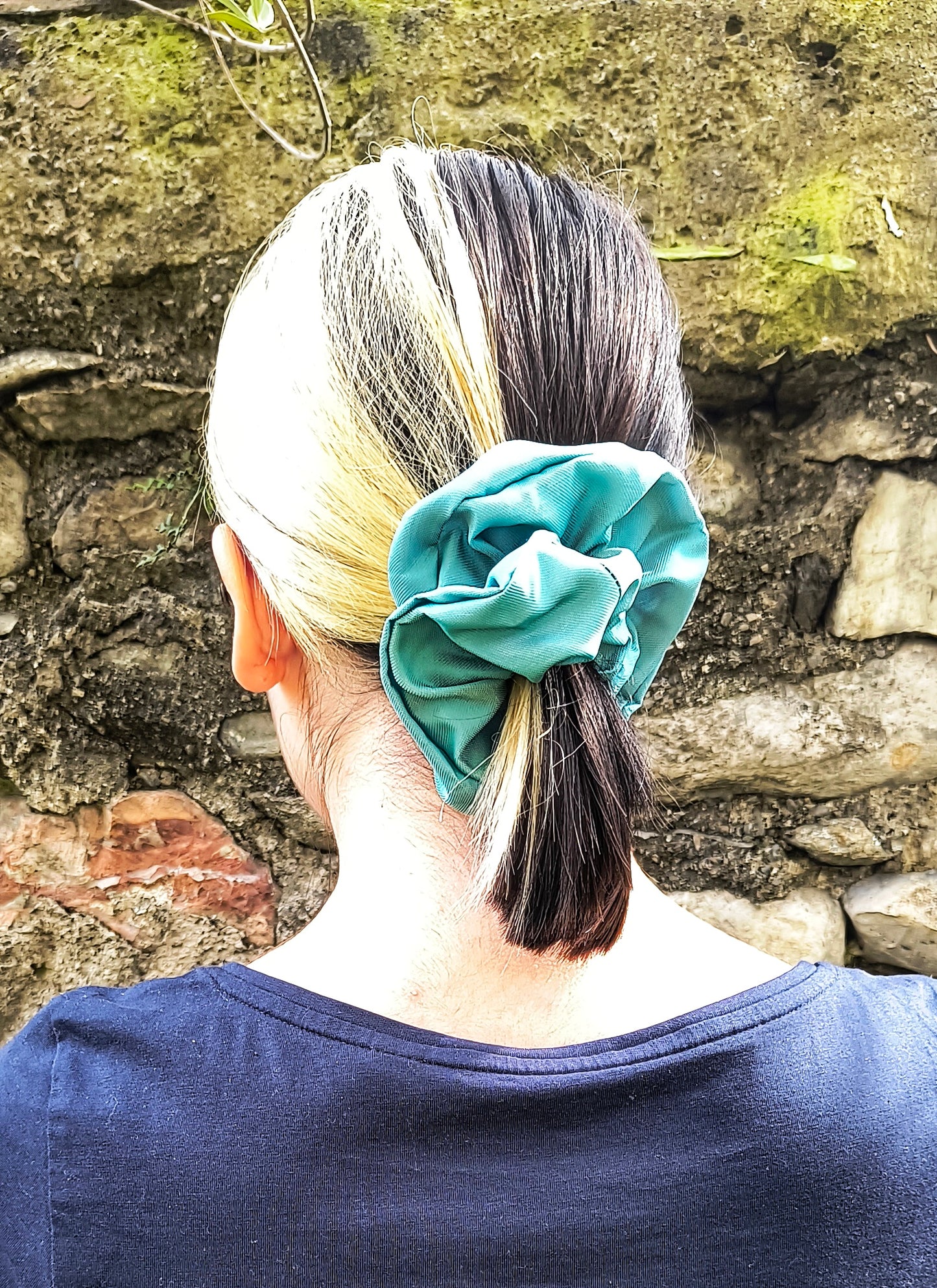 SCRUNCHIE "DEEP SEA" GRANDE