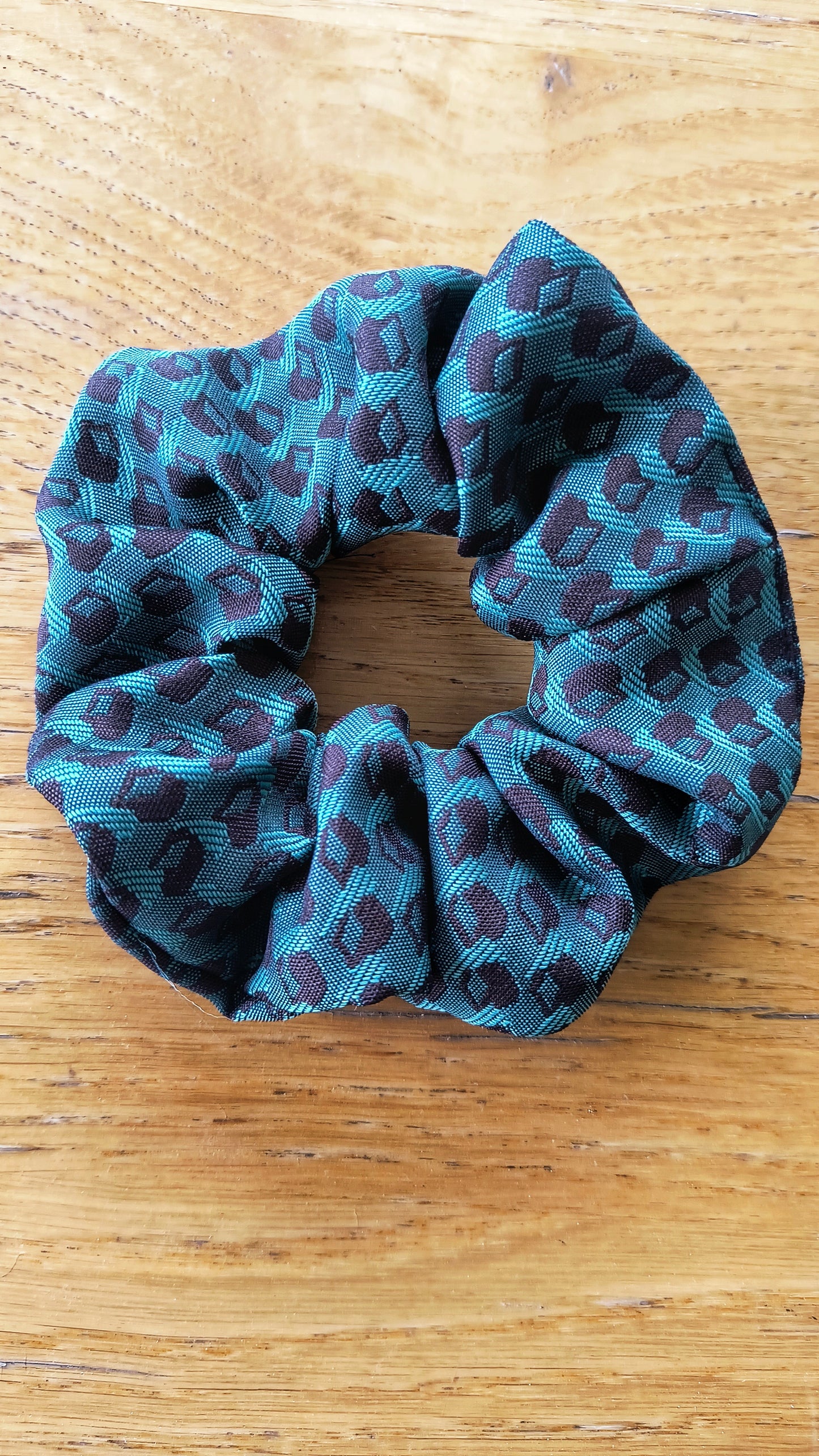 SCRUNCHIE "BROCCATO" MEDIO