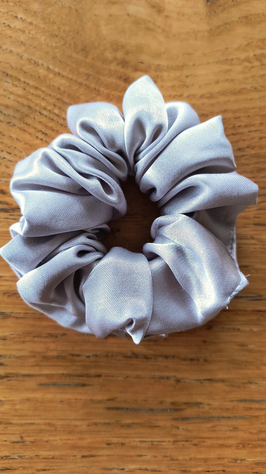 SCRUNCHIE "SILVER" MEDIO