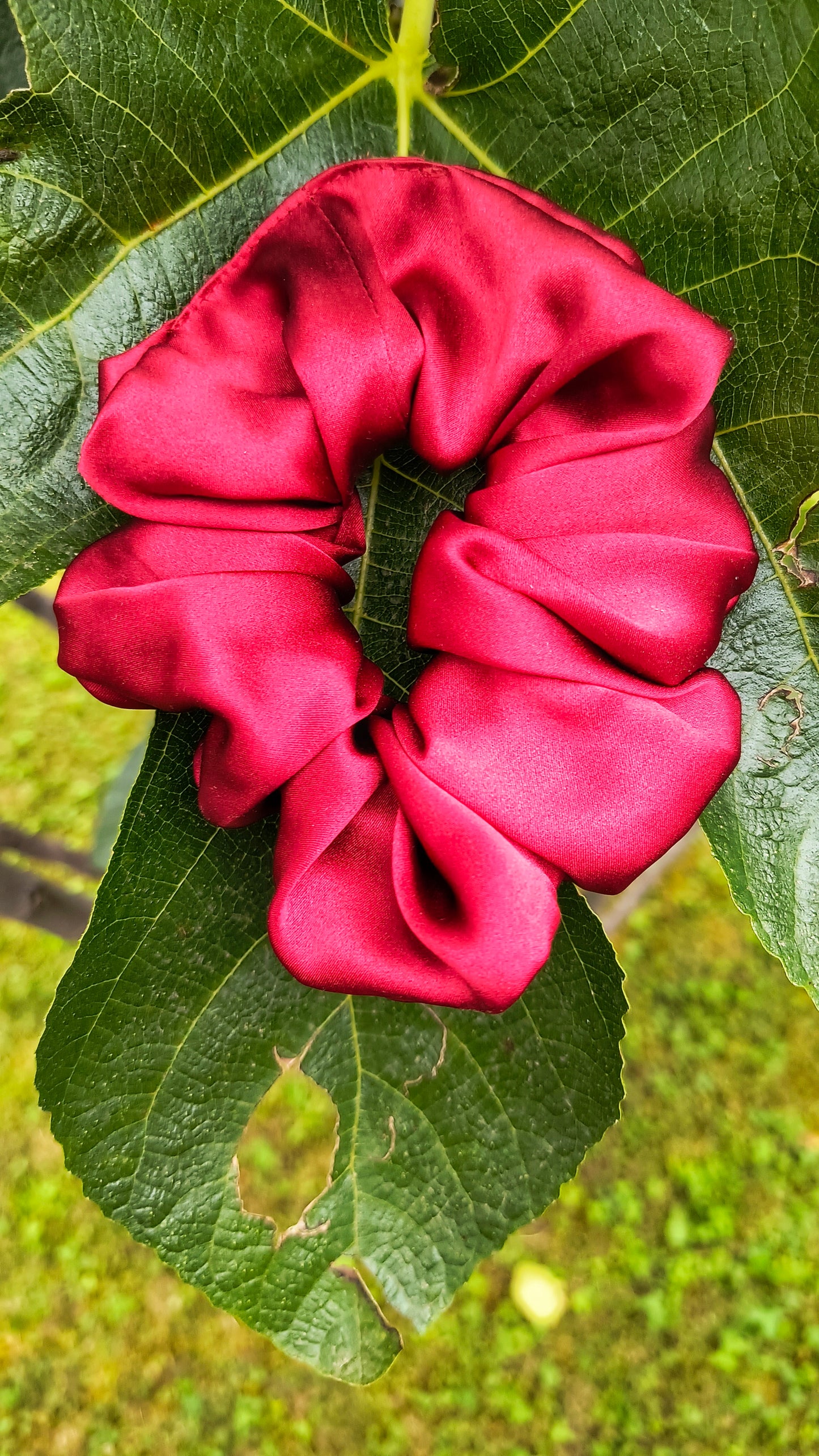 SCRUNCHIE "ROUGE" MEDIO