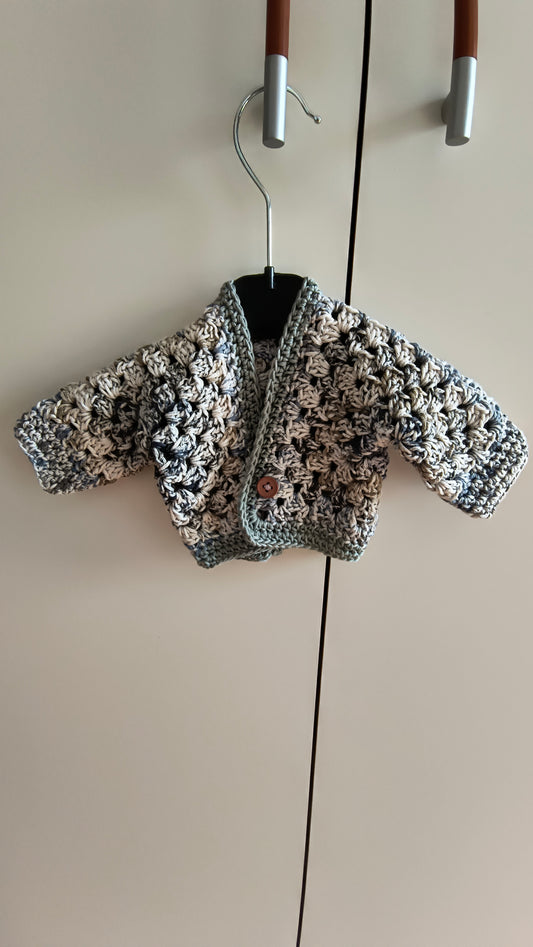 MAGLIONCINO ESAGONALE NEONATO MULTICOLOR 2