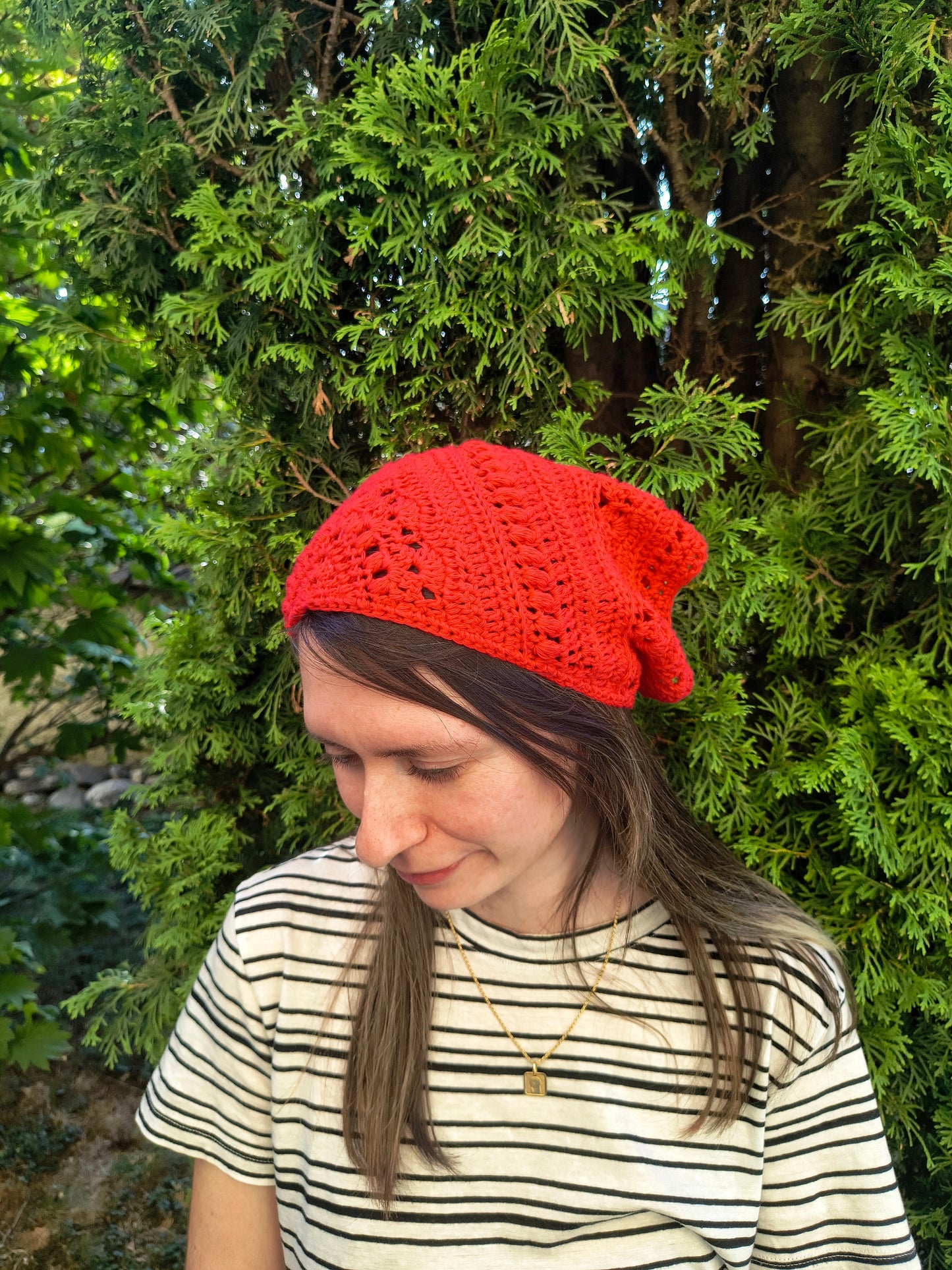 BANDANA CAPELLI CILIEGIA