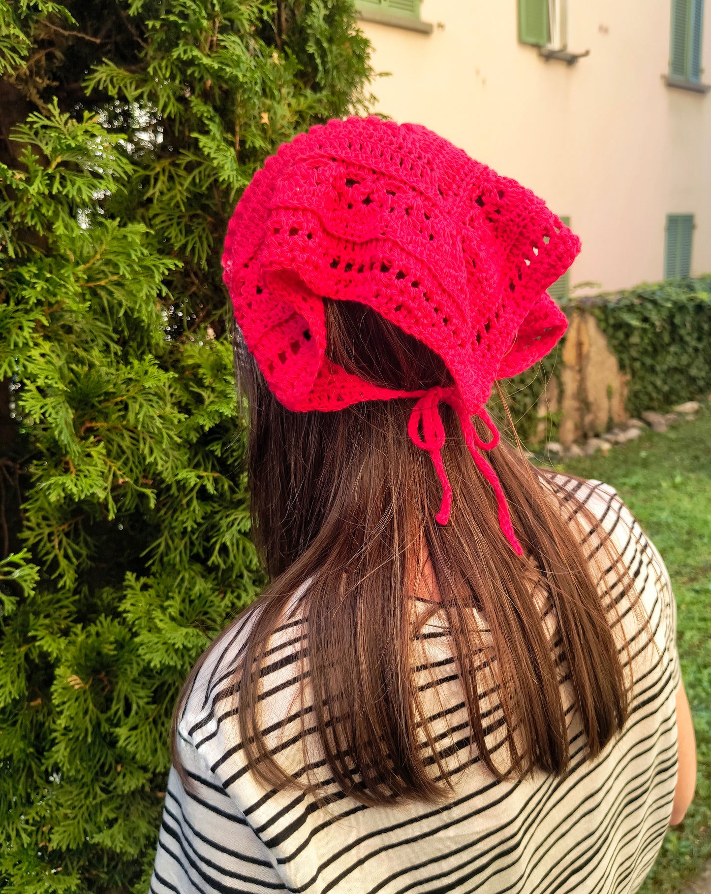 BANDANA CAPELLI CILIEGIA