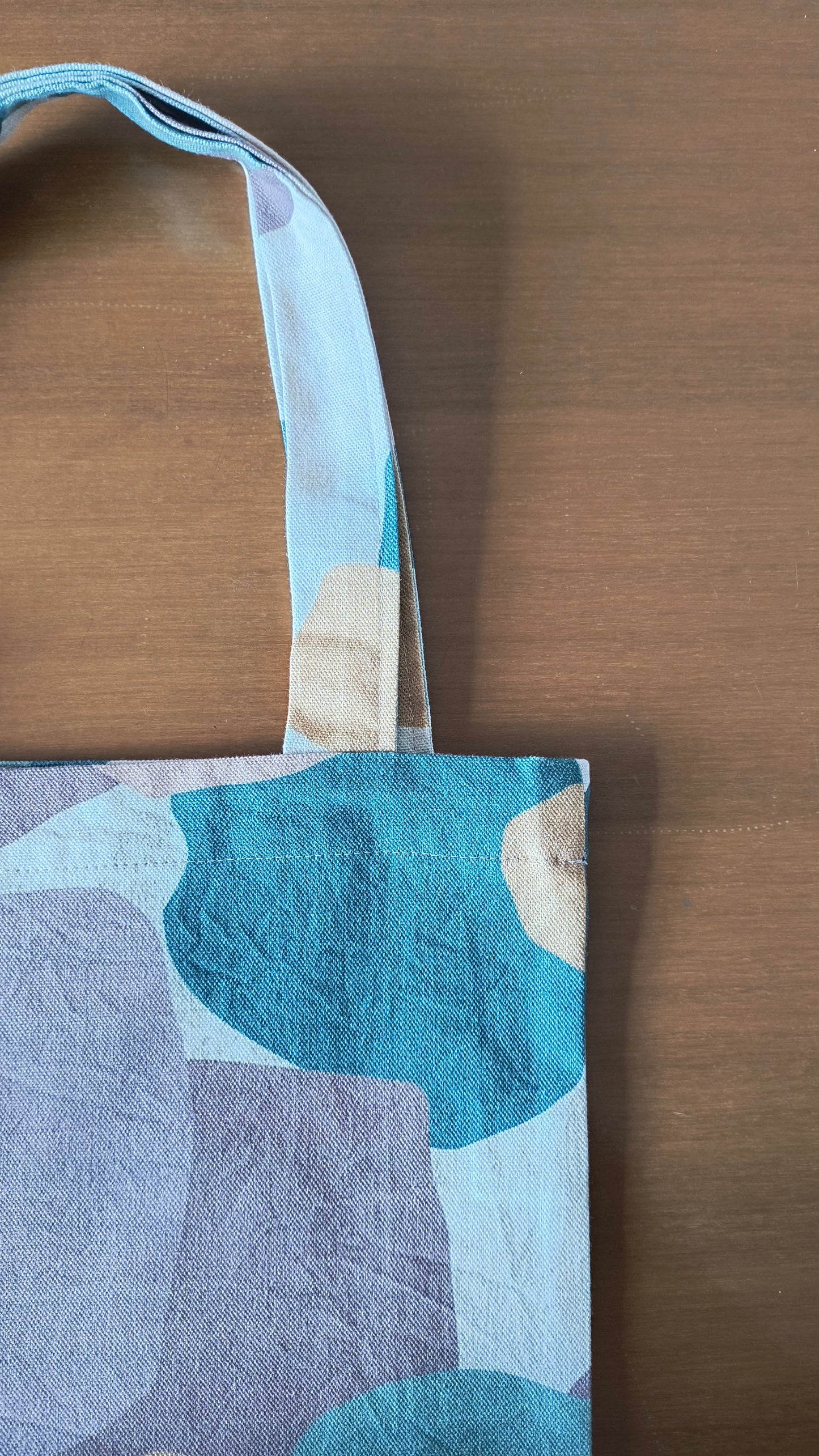 REUSABLE BAG COLORED GEOMETRIES