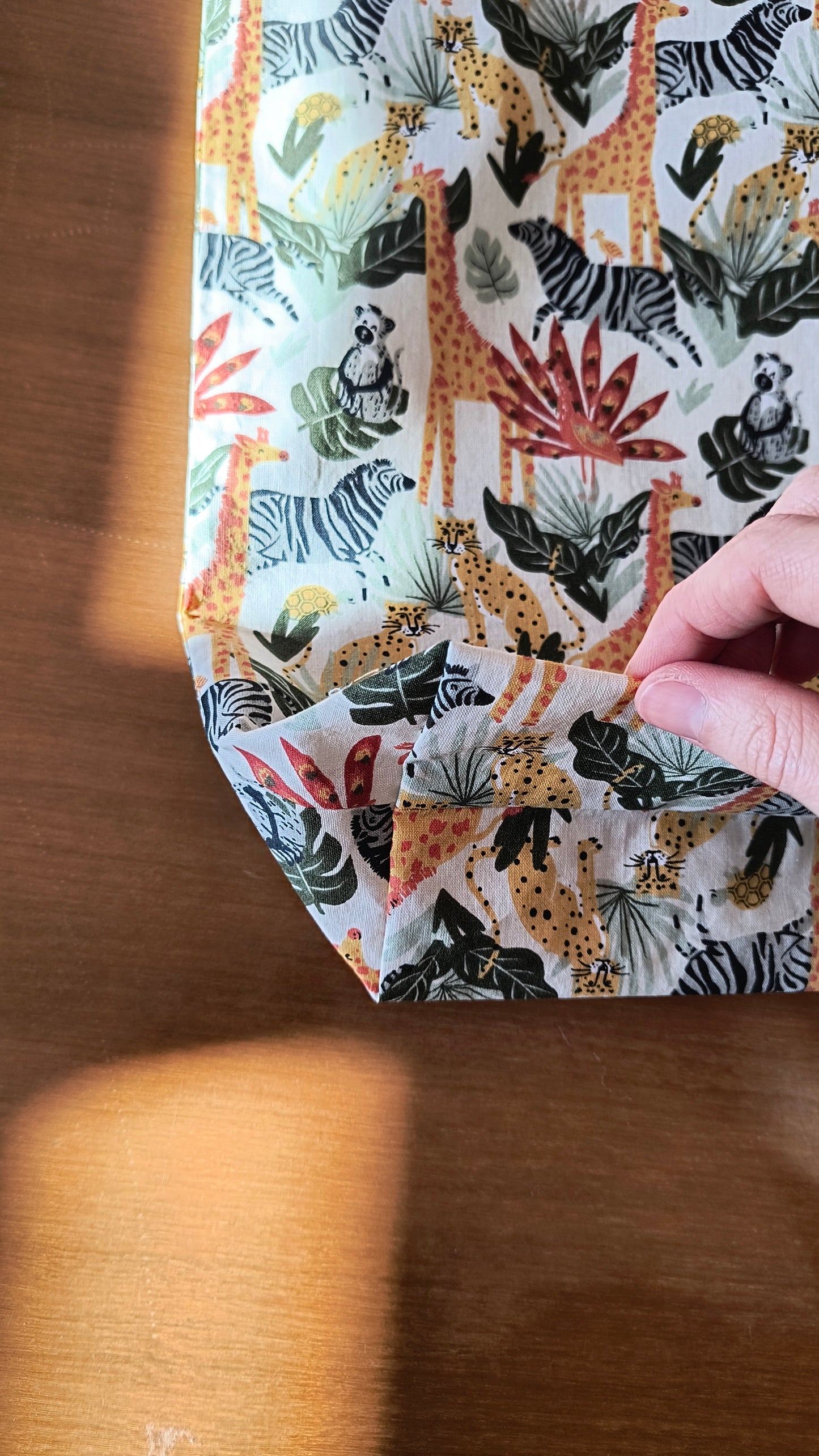 BORSA RIUTILIZZABILE ANIMALI GIUNGLA