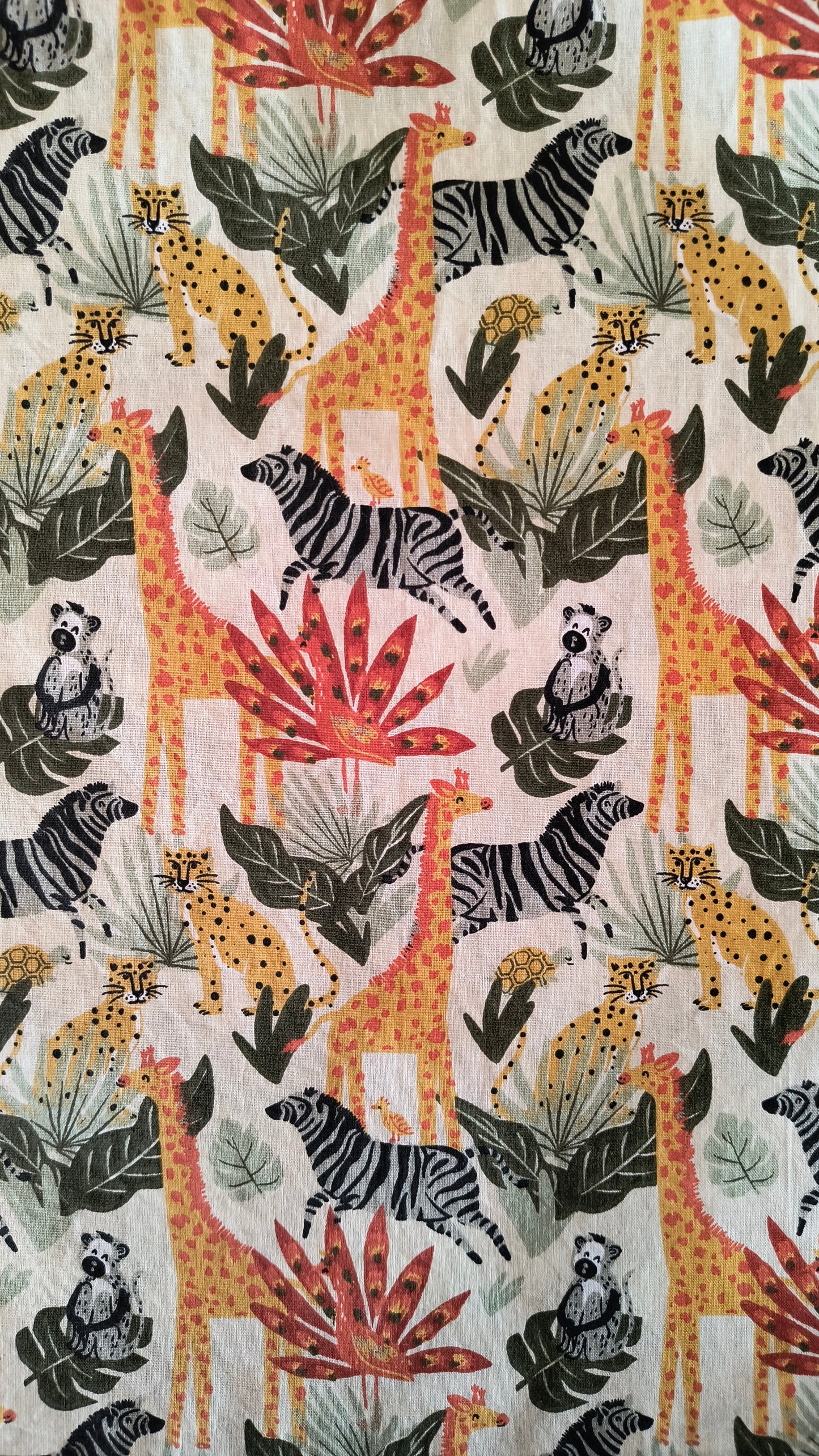 DSCHUNGEL-TIERE FAN-TASCHE 