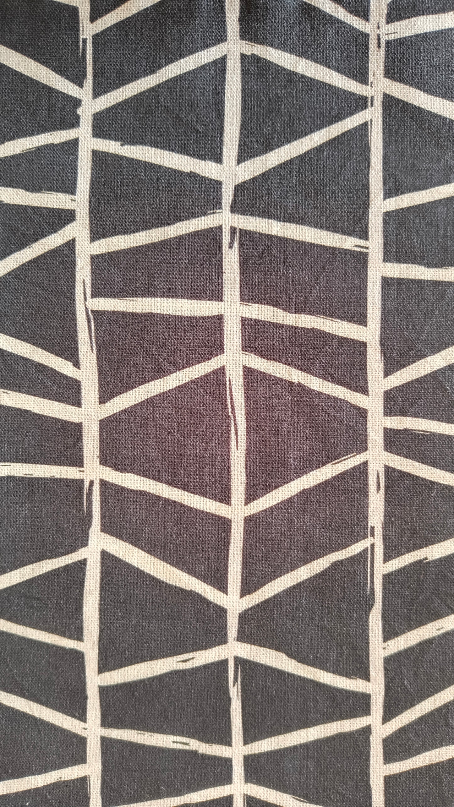 REUSABLE BAG BLACK AND WHITE GEOMETRIES