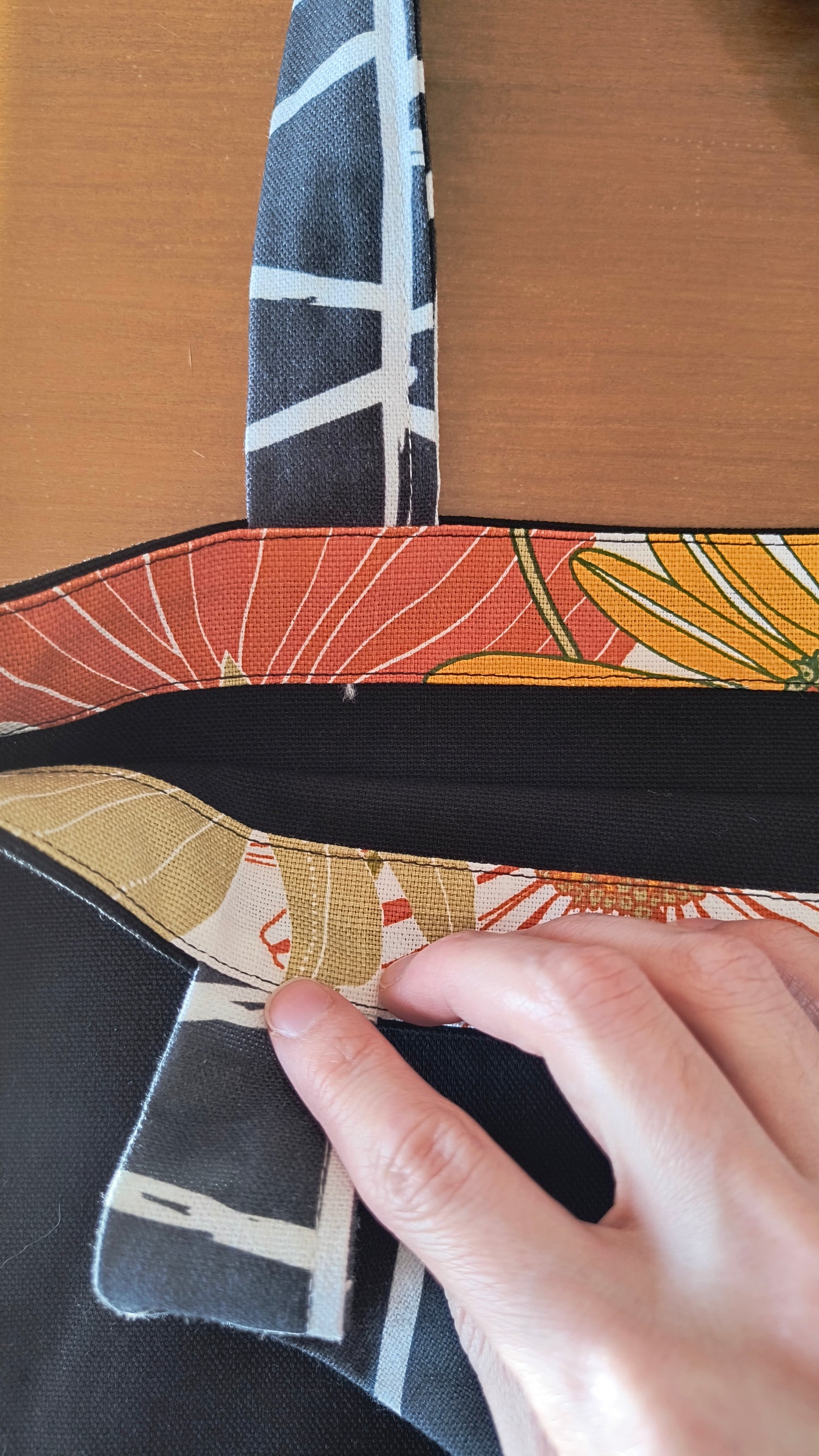 REUSABLE BAG FLOWERS