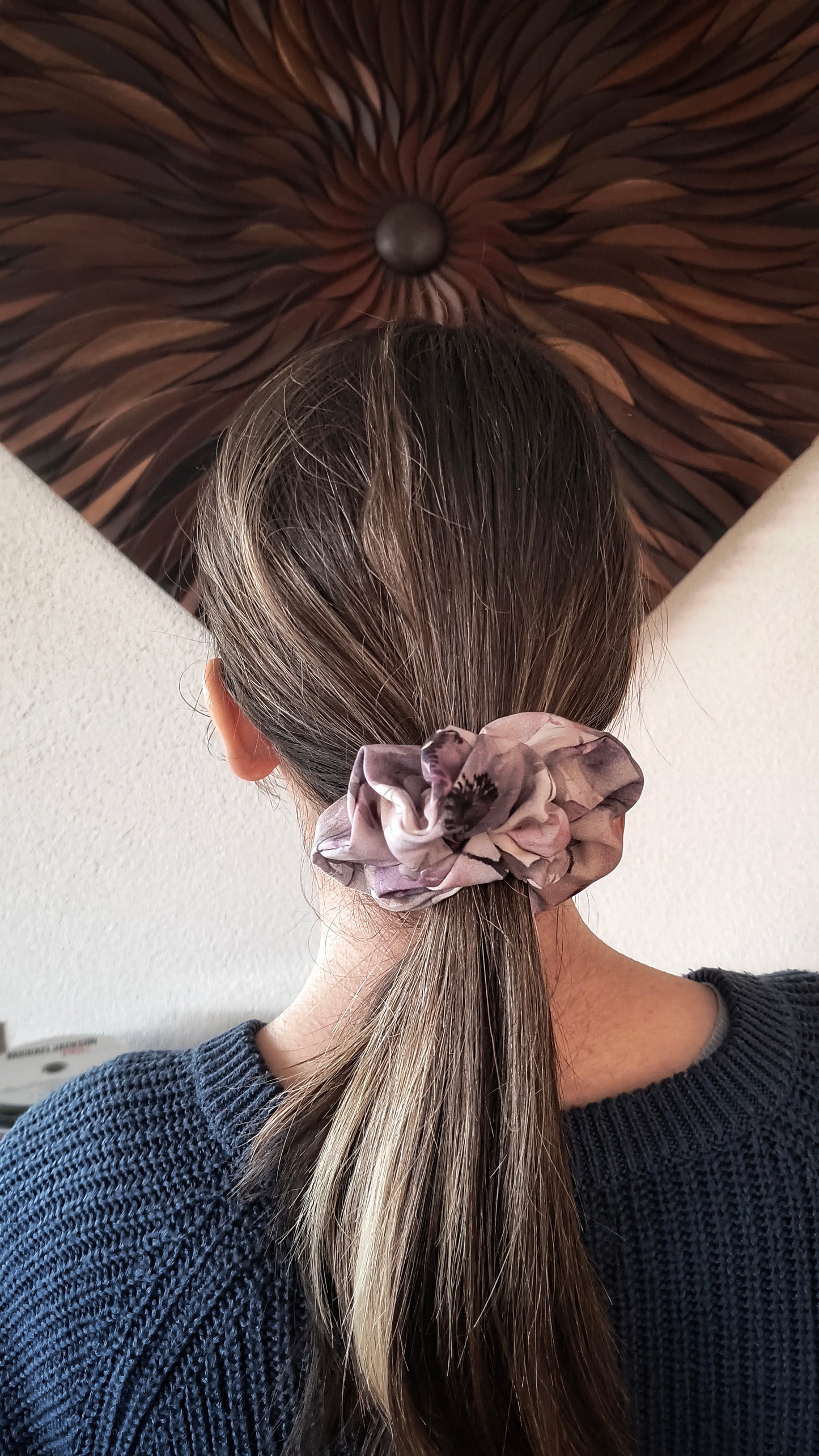 SCRUNCHIE EDIZIONE LIMITATA STAMPE FLOREALI VINTAGE ALTO