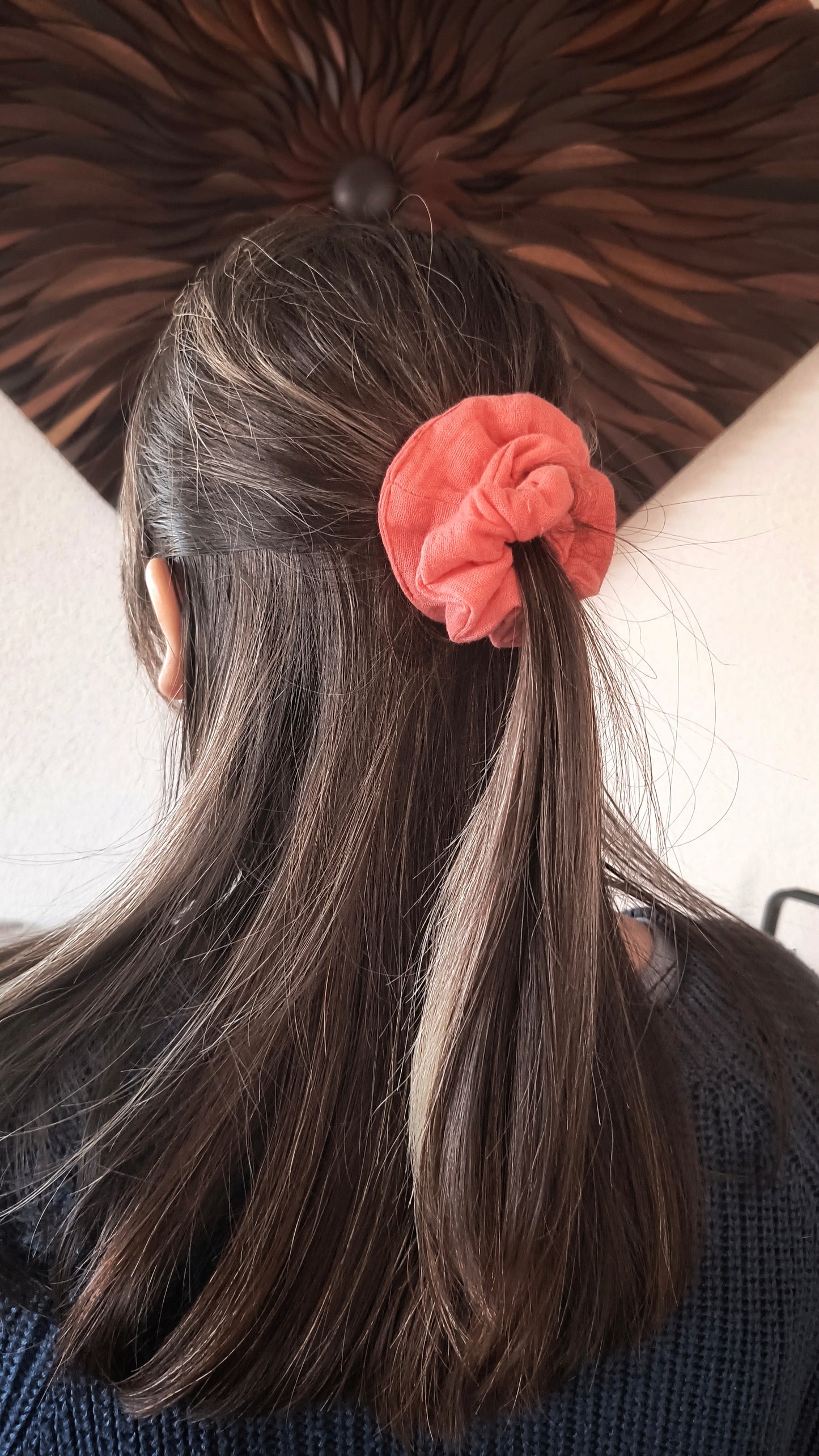 SCRUNCHIE EDIZIONE LIMITATA ROSA TINTA UNITA BASSO