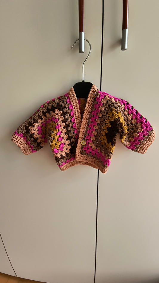 MAGLIONCINO ESAGONALE NEONATO AUTUNNO 2