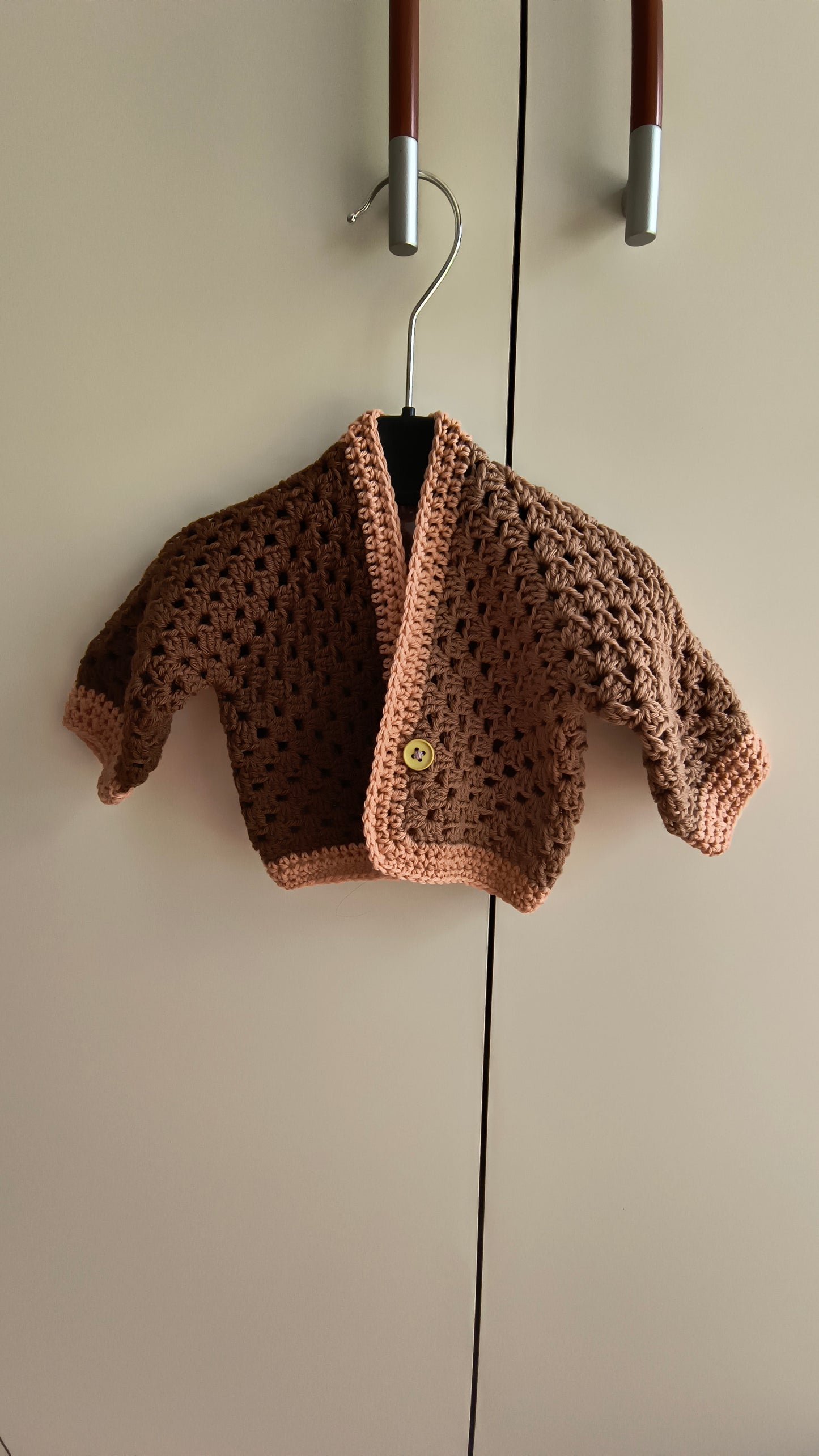 MAGLIONCINO ESAGONALE NEONATO AUTUNNO 3