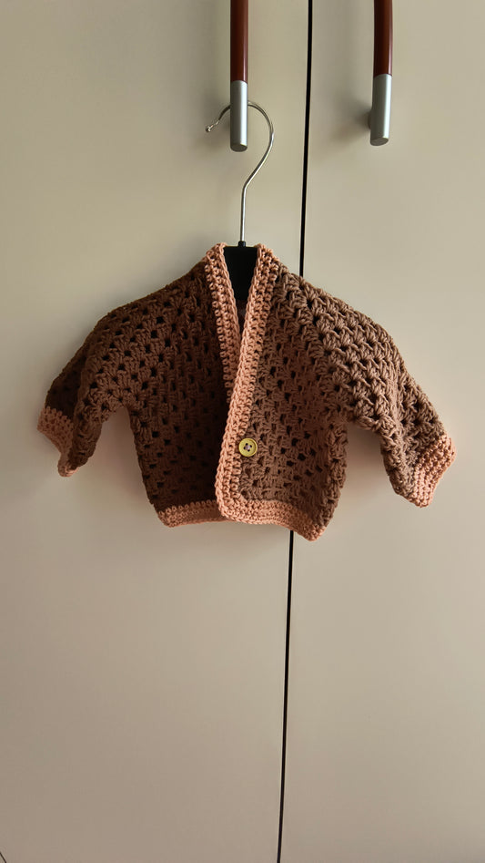 MAGLIONCINO ESAGONALE NEONATO AUTUNNO 3