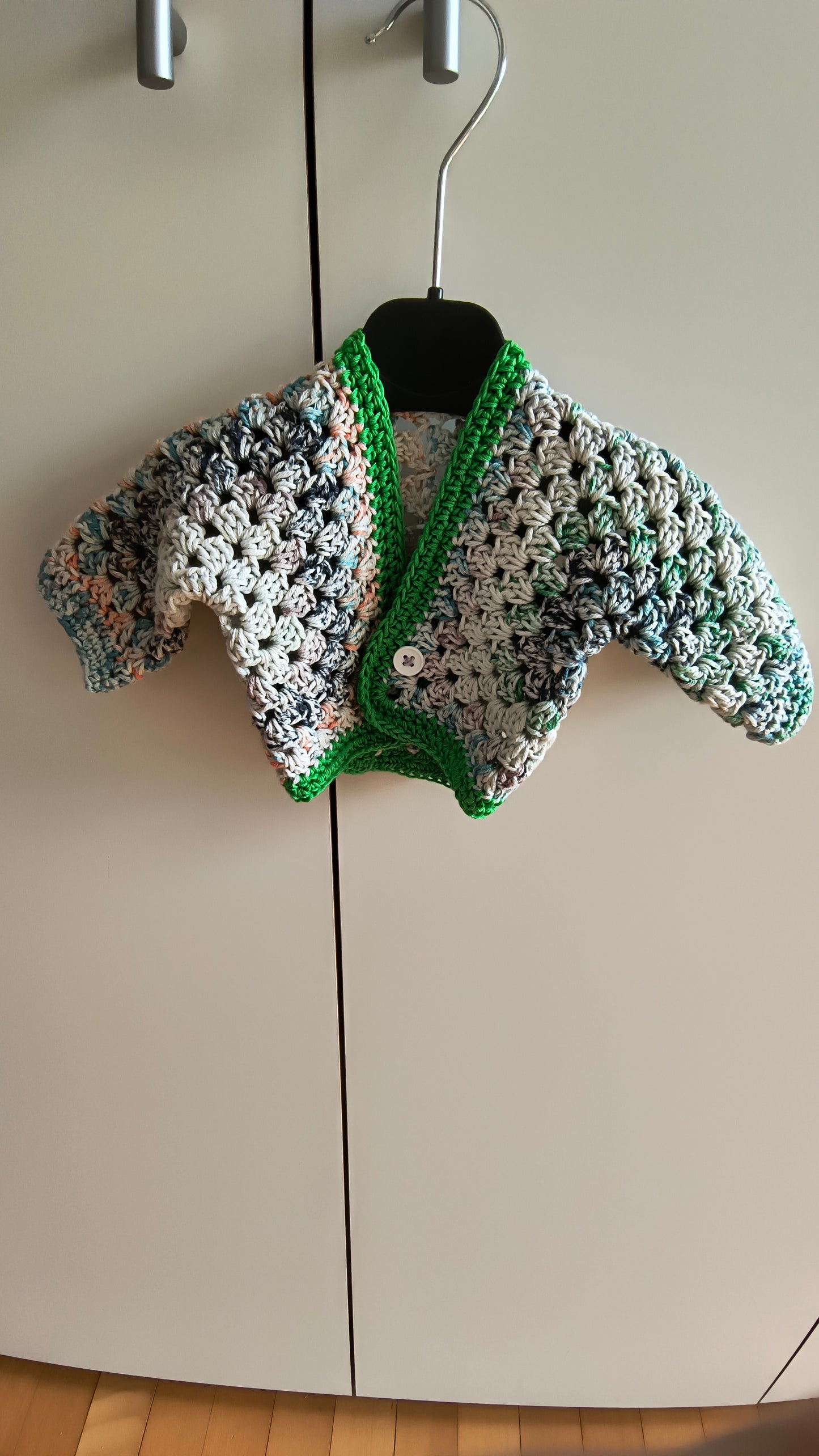 MAGLIONCINO ESAGONALE NEONATO MULTICOLOR 1