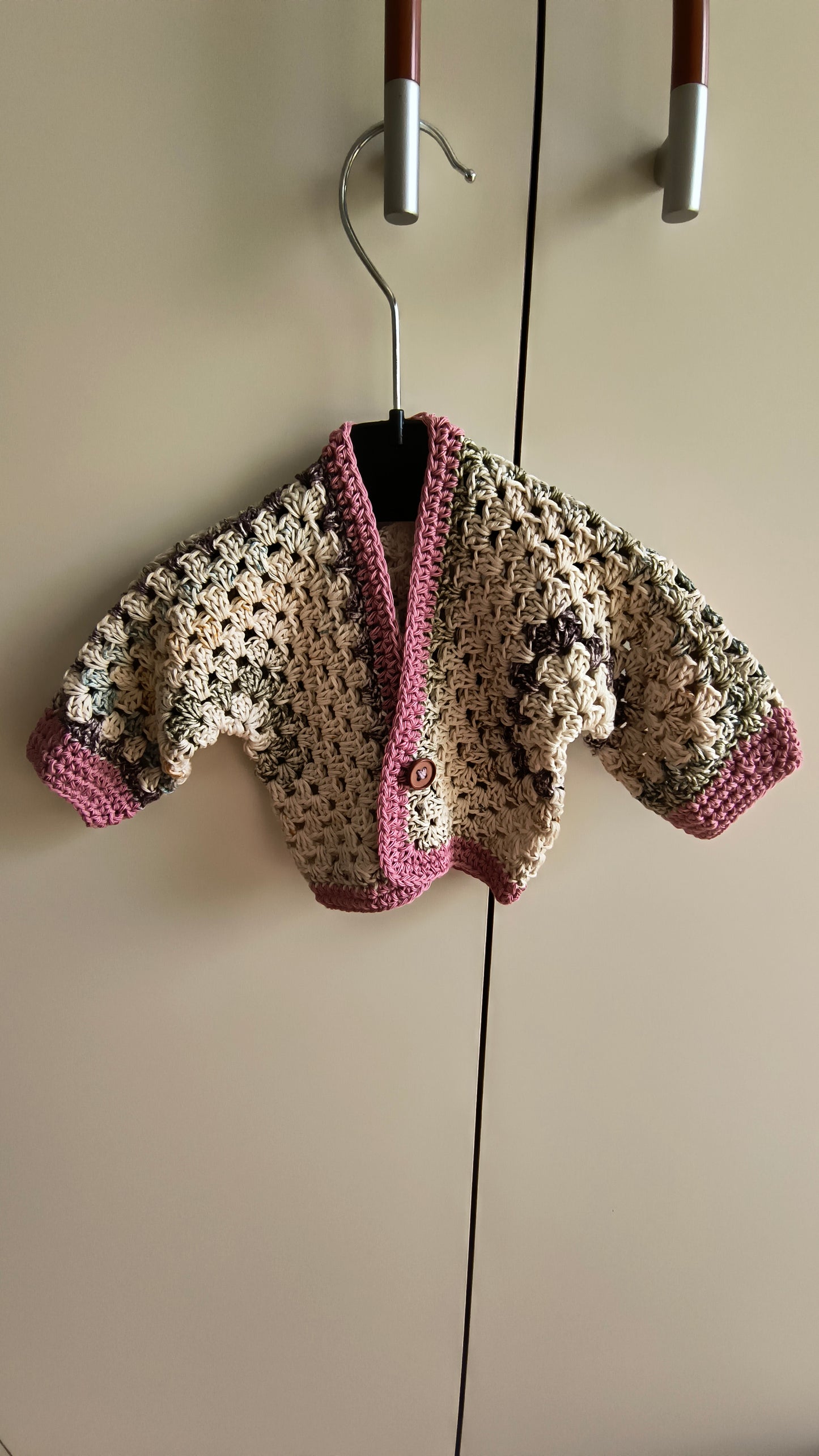MAGLIONCINO ESAGONALE NEONATO PRIMAVERA