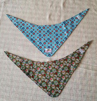 SCIARPA BANDANA BIMBO/A AZZURRO 3