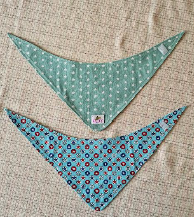 SCIARPA BANDANA BIMBO/A AZZURRO 1